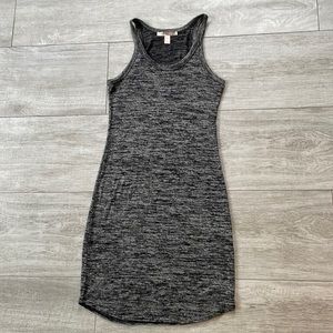 Forever 21 Dress Gray Tank Style Size Small like Aritzia Wilfred